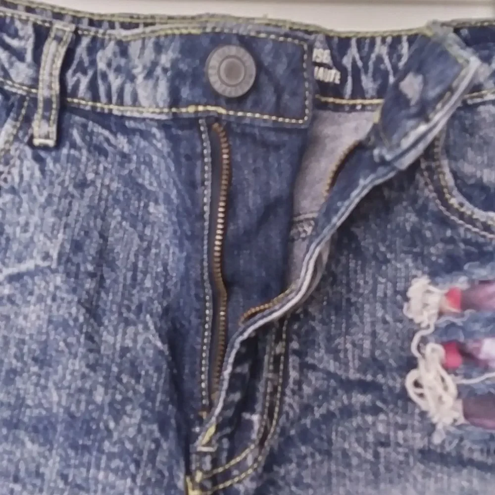 Shorts Cut Off Art To Wear Denim Whimsical Fairy Fairycore Unusual Rare …